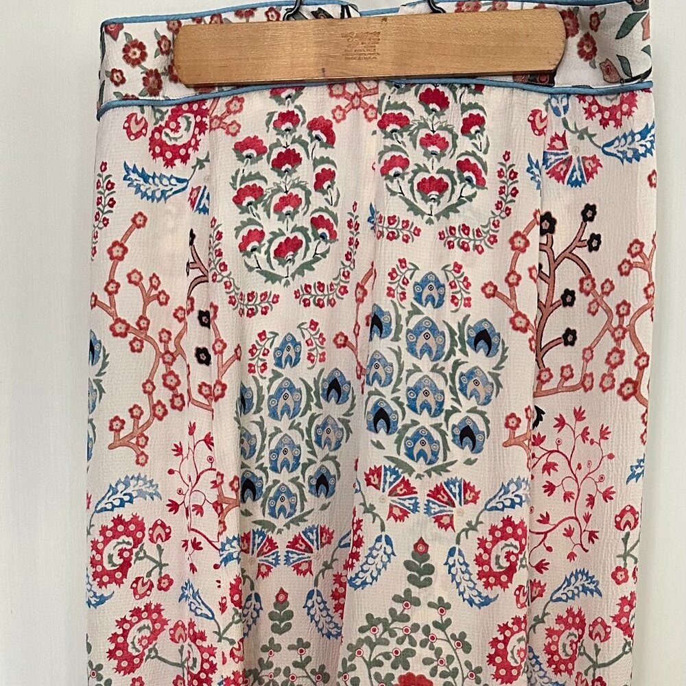 Ba&sh white patterned maxi skirt